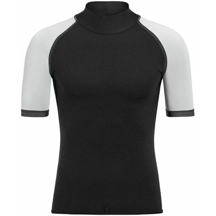 2024 Orca Hommes Bossa Short Sleeve Lycra Vest MAA1 - Black